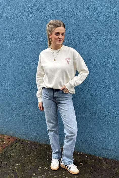 Pieces pcmaudeline ls o-neck sweat d2d jrs